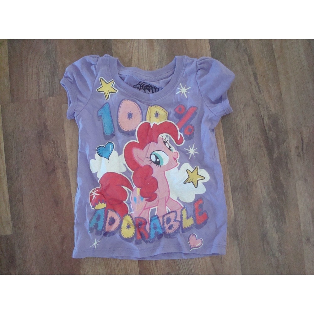 MY LITTLE PRETTY PONY 2T GIRLS‎ KIDS    SHIRT  DEADSTOCK  VINTAGE T6